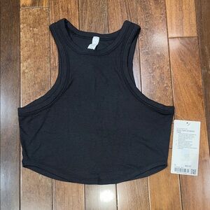 lululemon athletica Black Crop Top